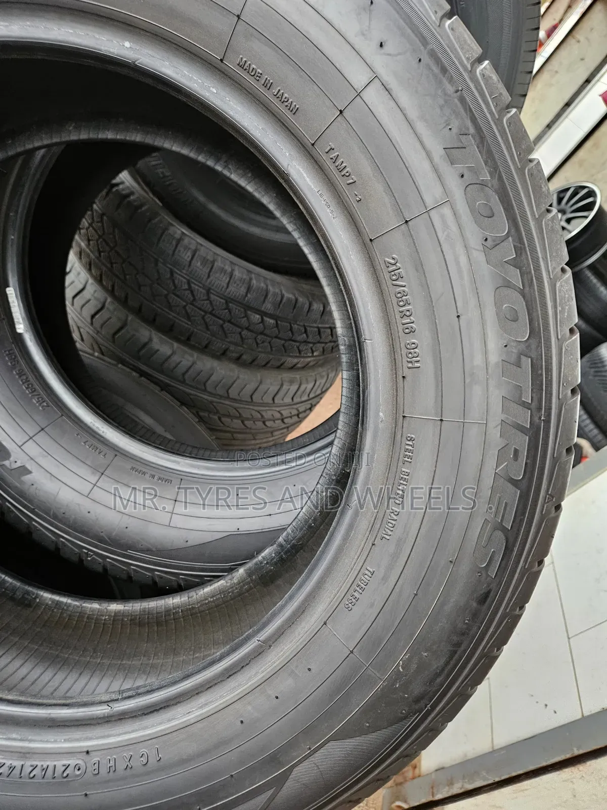 215/65r16 Toyo Tranpath Mp Tyres