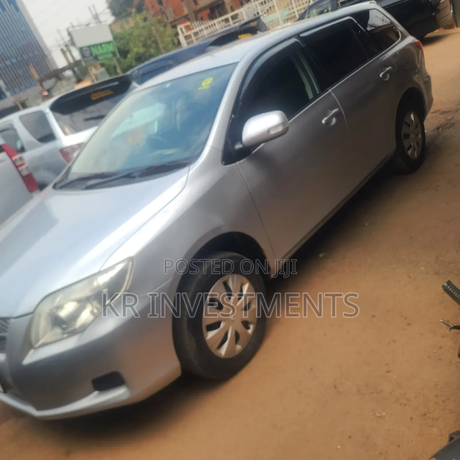 Toyota Corolla Fielder 2008 Silver