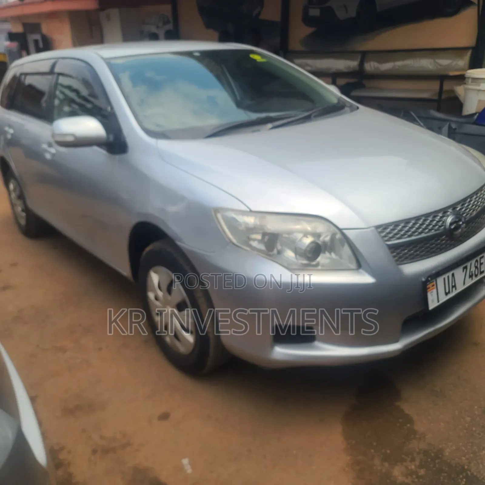 Toyota Corolla Fielder 2008 Silver