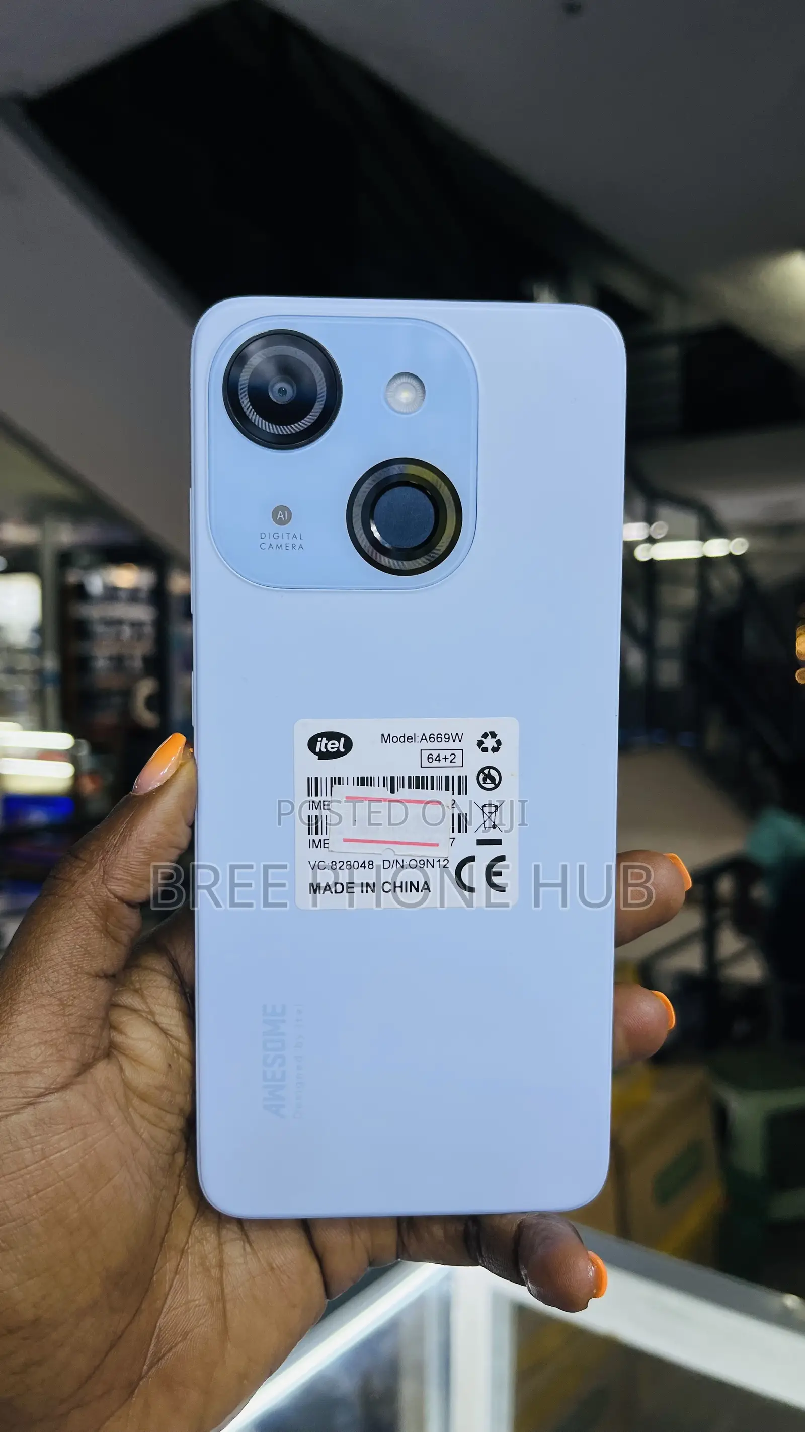 Itel A06 64 GB White
