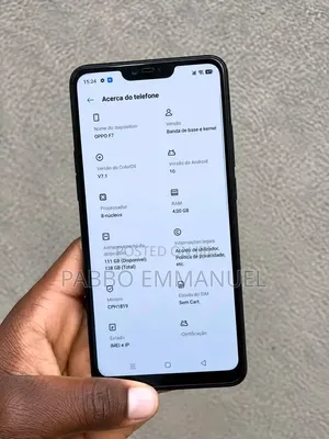 Oppo F7 64 GB Black