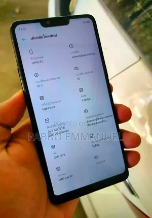 Oppo F7 64 GB Black