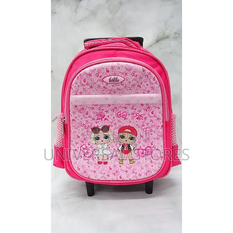 Cartoon Trolley School Backpack
Kids Trolley Bag
