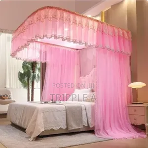 Luxurious Mosquito Net With 2 Stand Rail Bed Net