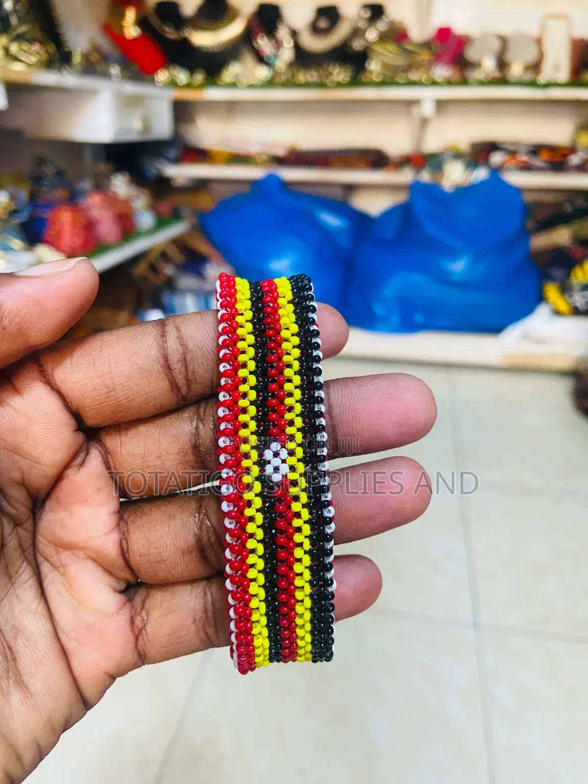 African Flag Crafted Bangles