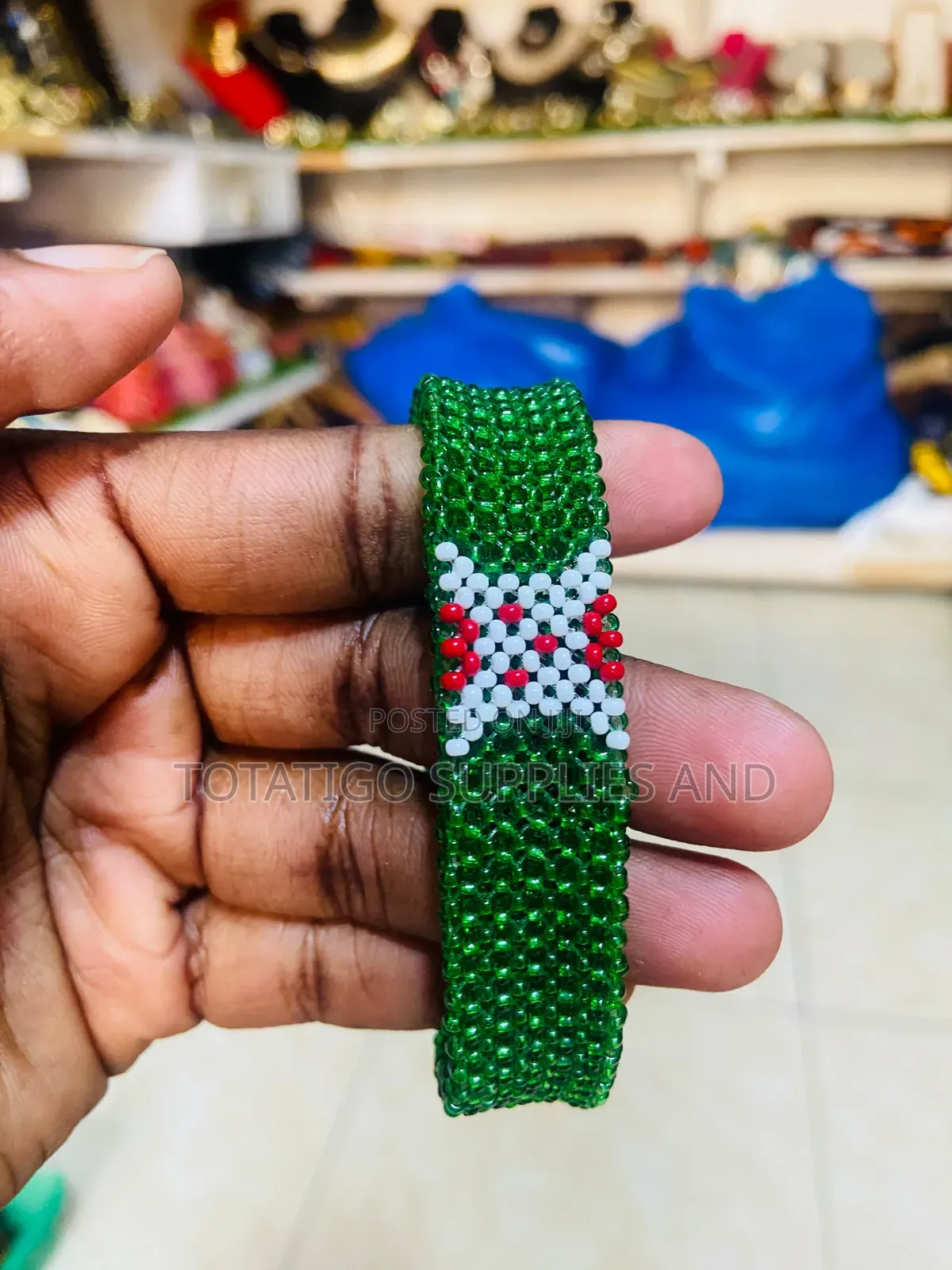 African Flag Crafted Bangles