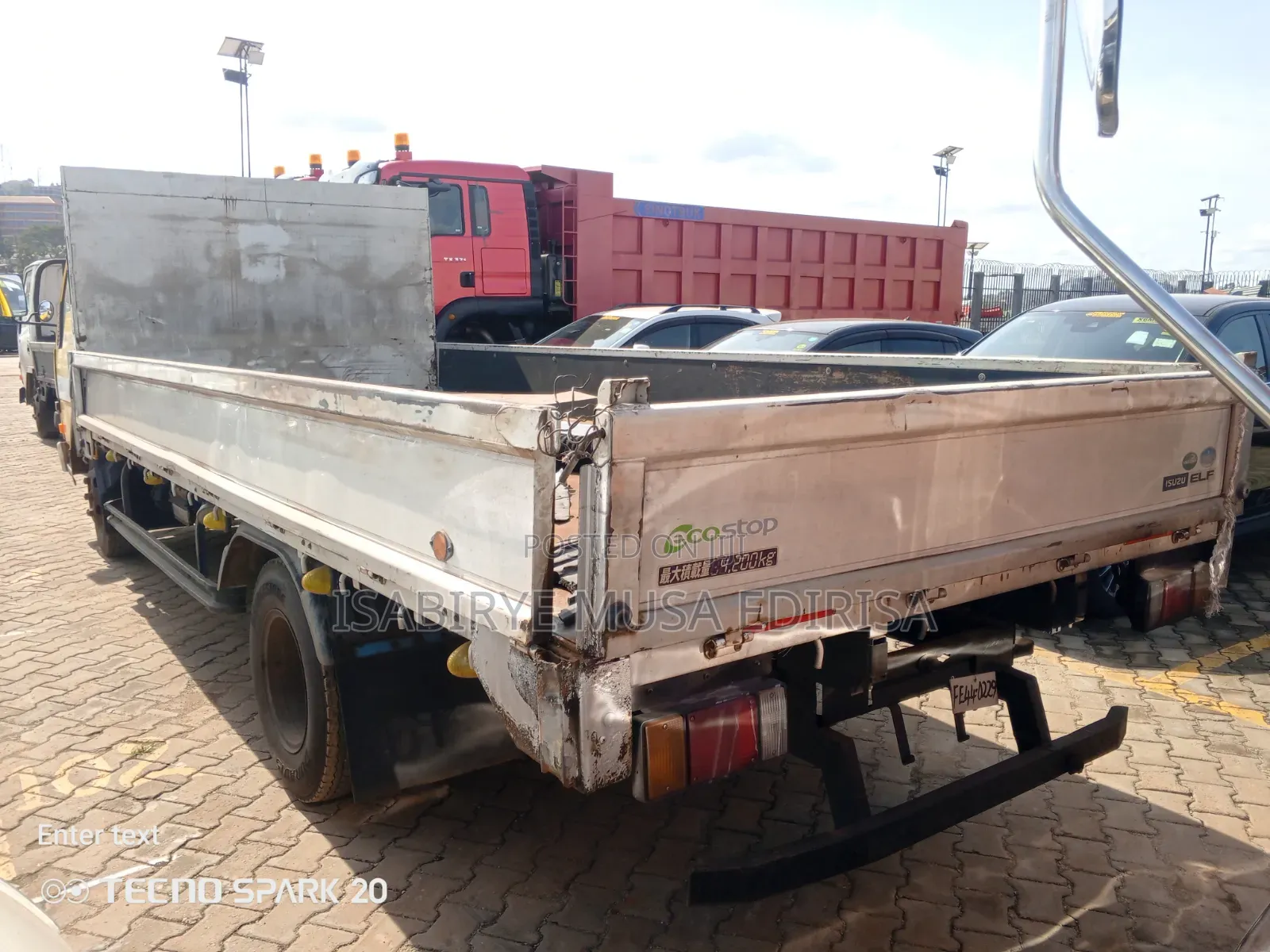 Mitsubishi Canter 1998 Yellow