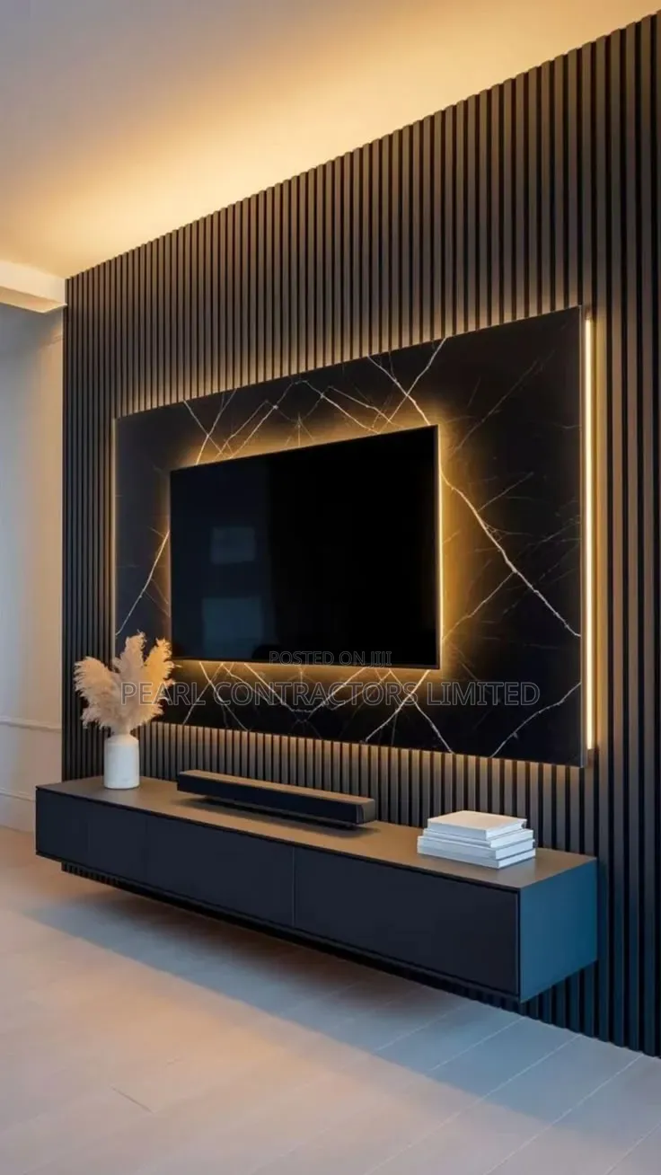 TV Stands/Fully Fluted Wall Unit TV Stands in Any Colour 2,550,000/-