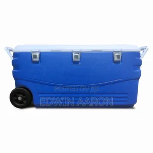 150L Heavy-Duty Cooler Box With Wheels
