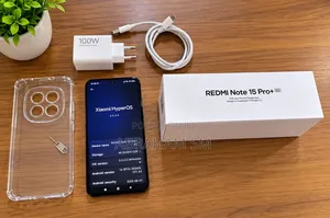 New Xiaomi Redmi Note 15 Pro+ 512 GB Black