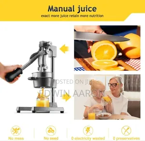 Heavy-Duty Commercial Manual Citrus Press Juicer Machine