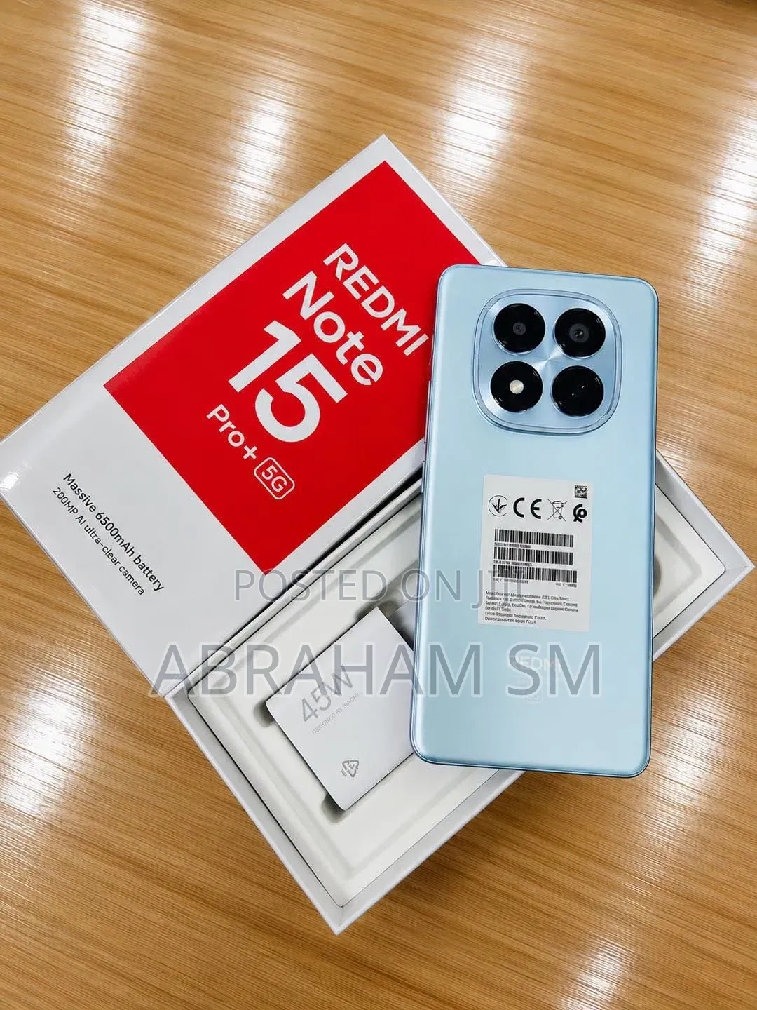 New Xiaomi Redmi Note 15 Pro+ 512 GB Blue