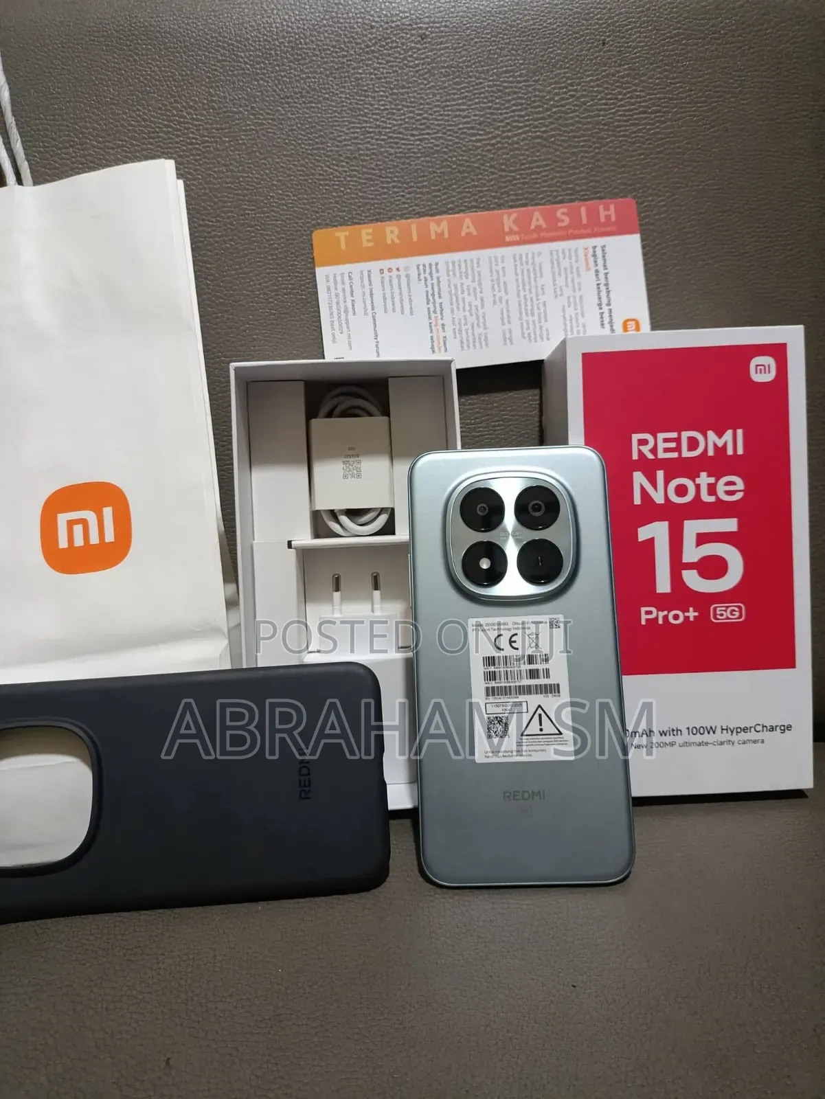 New Xiaomi Redmi Note 15 Pro+ 256 GB Gray