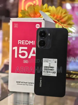 New Xiaomi Redmi 15a 128 GB Black