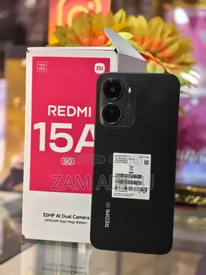 New Xiaomi Redmi 15a 128 GB Black