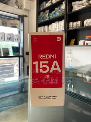 New Xiaomi Redmi 15a 128 GB Black