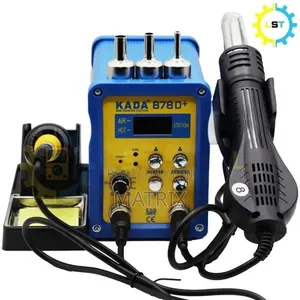 KADA 878D+ 2 in 1 Soldering and Fan Hot Air Gun Rework Station