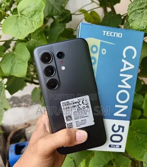 New Tecno Camon 50 Pro 256 GB Black