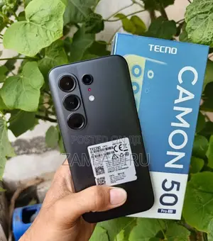 New Tecno Camon 50 Pro 256 GB Black