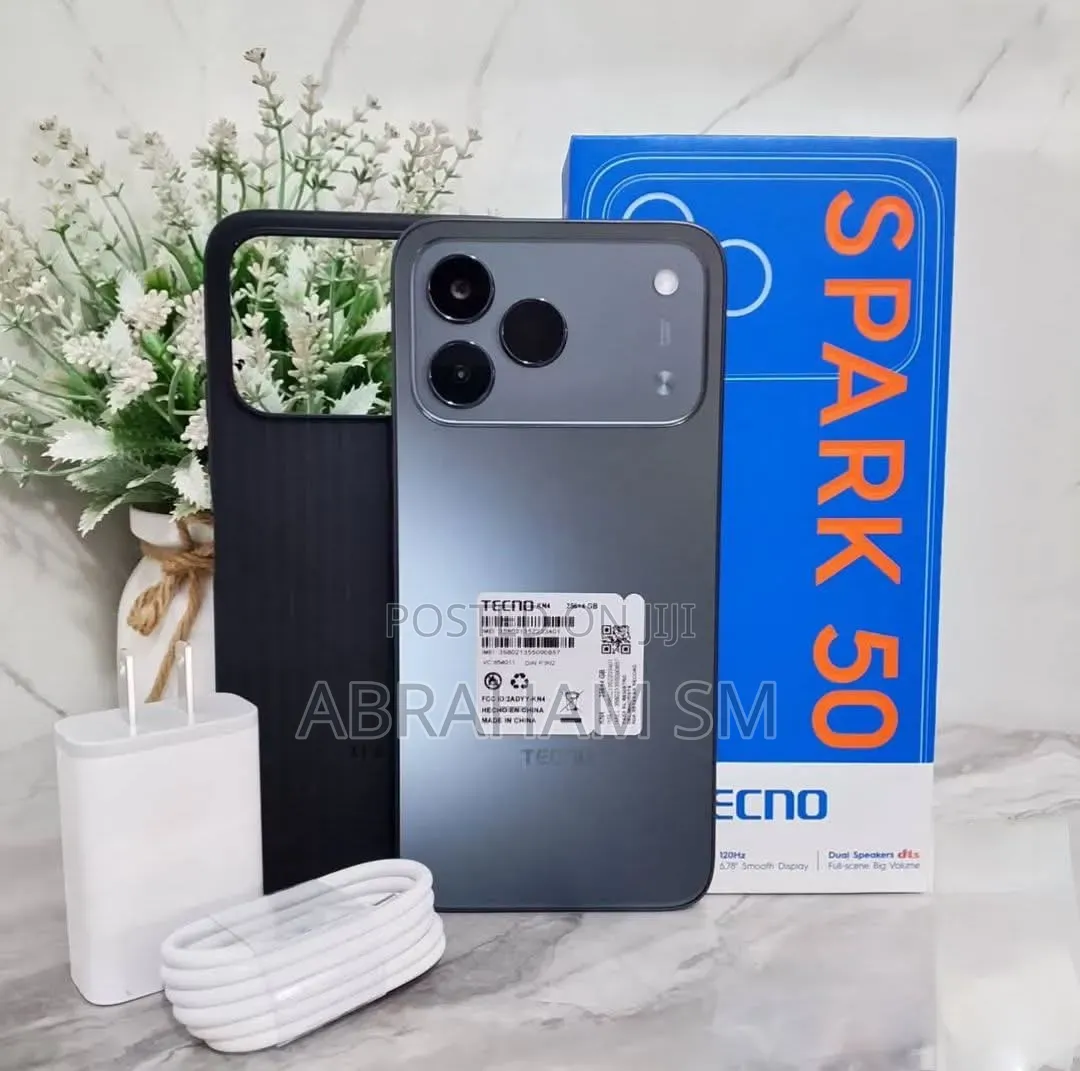 New Tecno Spark 50 128 GB Blue