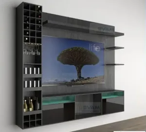 Wine Rack Wall Unit TV Stands in Any Colour From 1,800,000/- Order Now