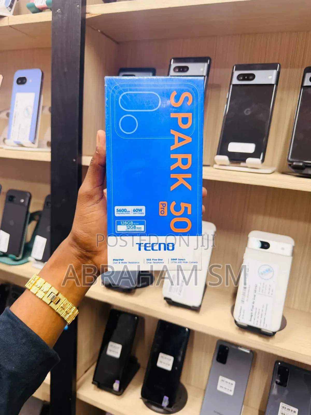 New Tecno Spark 50 Pro 256 GB Black