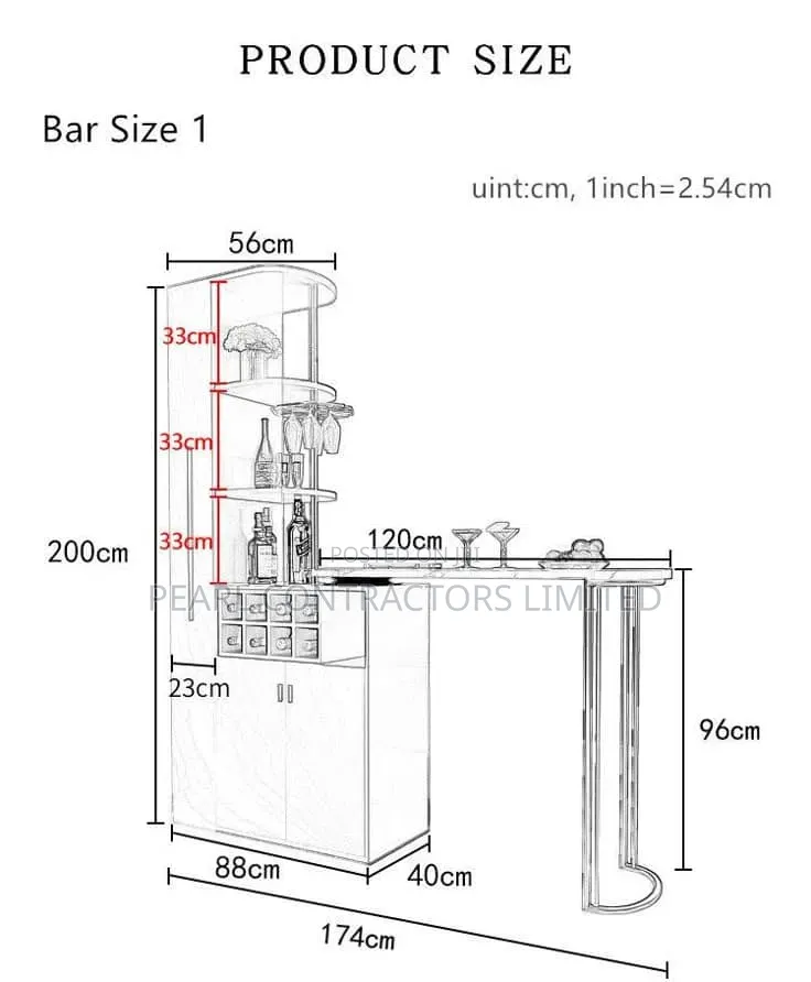 Home Bar Wine Racks/Morgan Wine Racks in Any Colour From 2,000,000/-