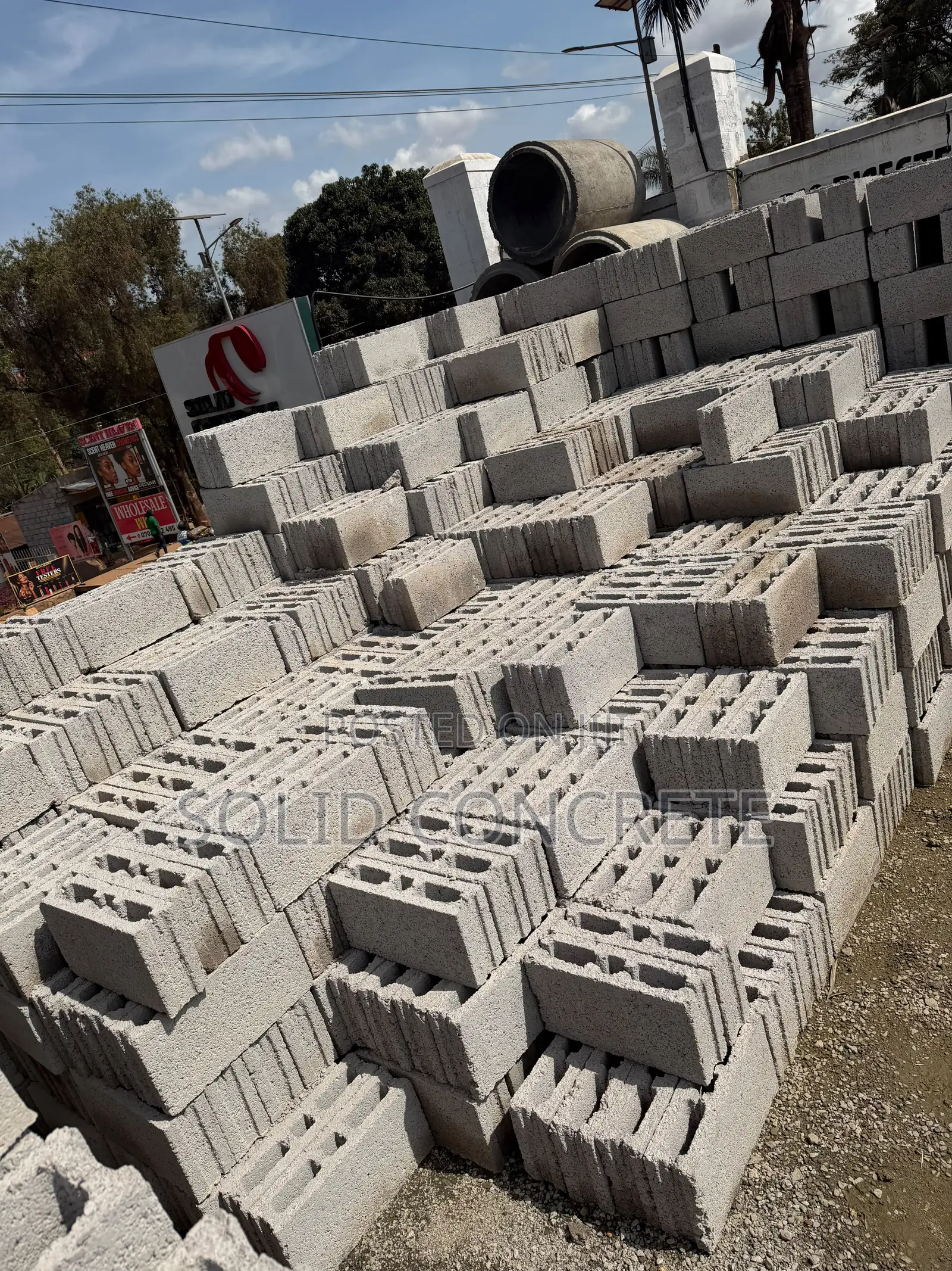 Concrete Blocks in Uganda