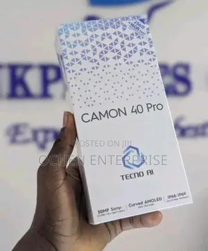 New Tecno Camon 40 Pro 5G 256 GB Silver