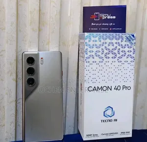 New Tecno Camon 40 Pro 5G 256 GB Silver
