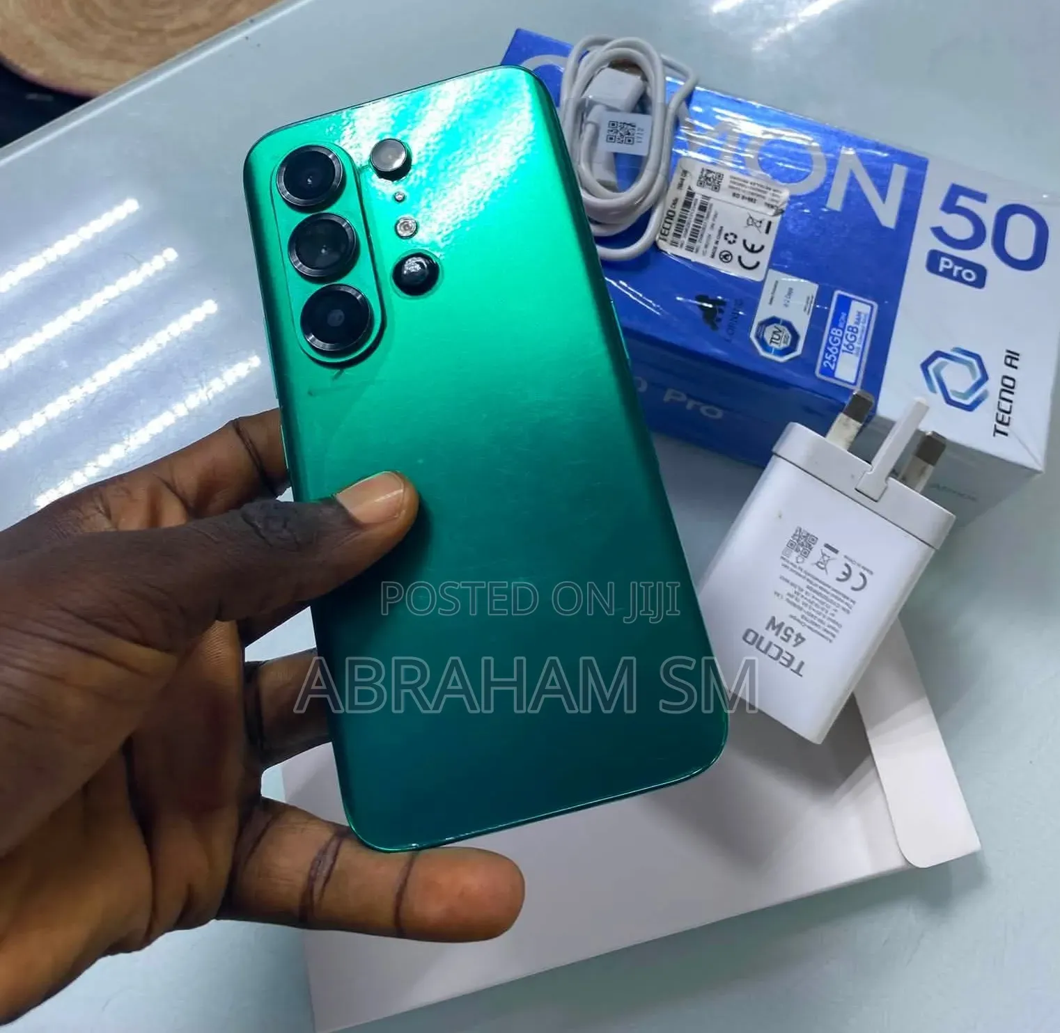 New Tecno Camon 50 Pro 256 GB Green