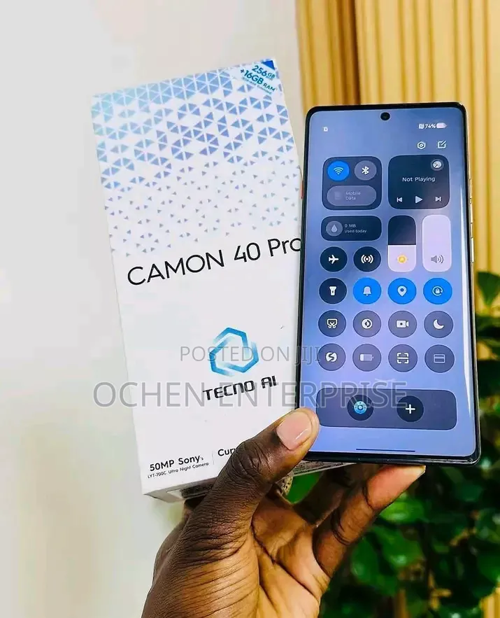 New Tecno Camon 40 Pro 5G 256 GB Blue