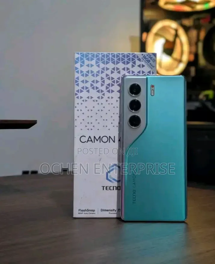 New Tecno Camon 40 Pro 5G 256 GB Blue