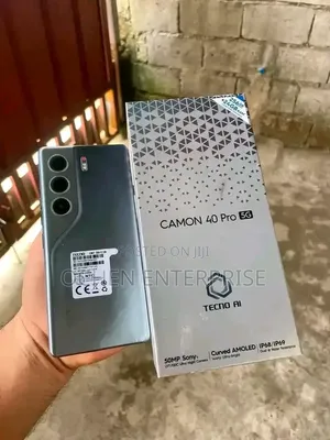New Tecno Camon 40 Pro 5G 256 GB Gray