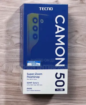 New Tecno Camon 50 Pro 256 GB Green
