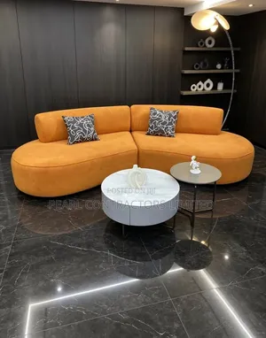 Sofas/4 Seater Banana Sofas in Any Colour or Material From 1,600,000/-