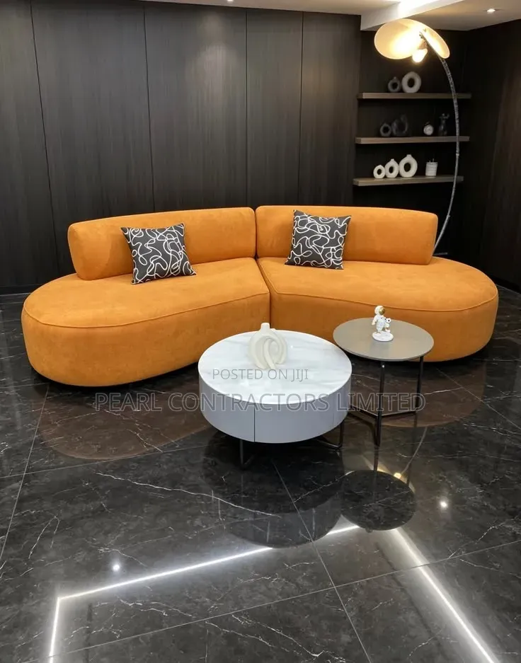 Sofas/4 Seater Banana Sofas in Any Colour or Material From 1,600,000/-
