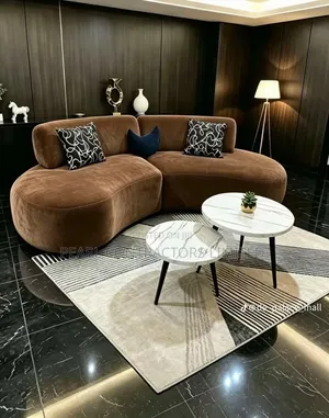 Sofas/4 Seater Banana Sofas in Any Colour or Material From 1,600,000/-