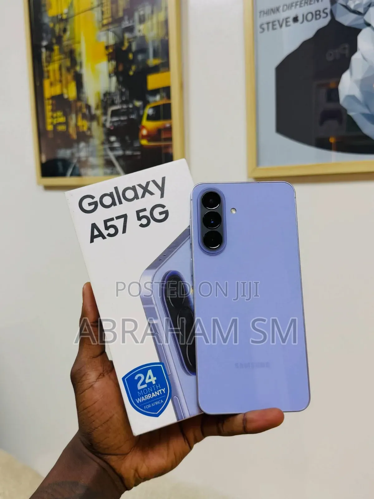 New Samsung Galaxy A57 256 GB Purple