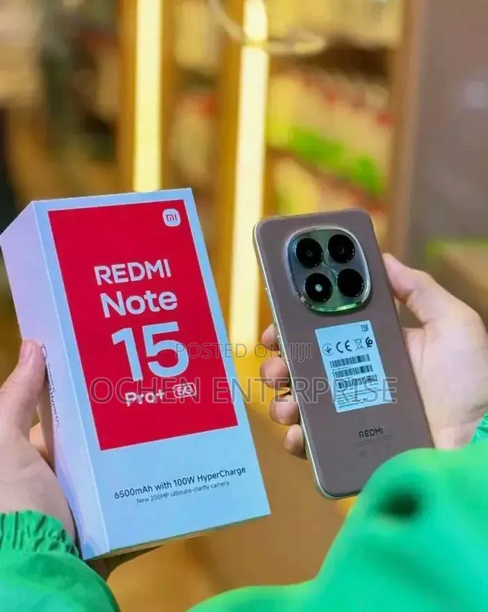 New Xiaomi Redmi Note 15 Pro+ 512 GB Gold