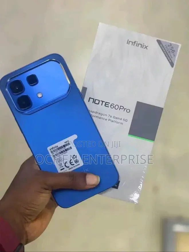 New Infinix Note 60 Pro 256 GB Blue