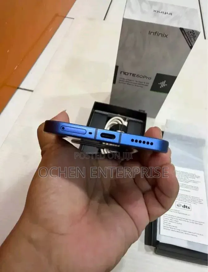New Infinix Note 60 Pro 256 GB Blue