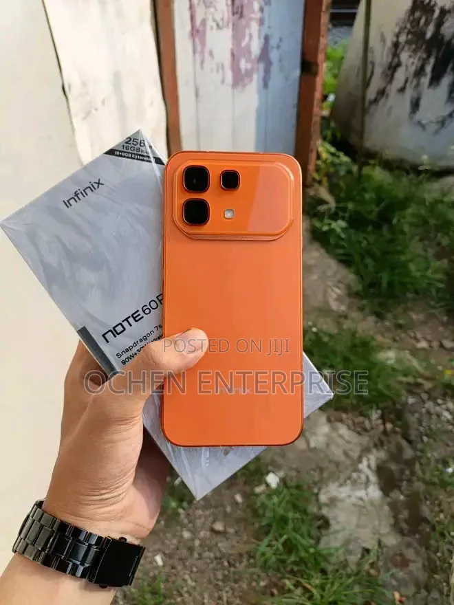 New Infinix Note 60 Pro 256 GB Orange