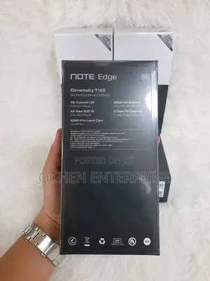 New Infinix Note Edge 256 GB Gray