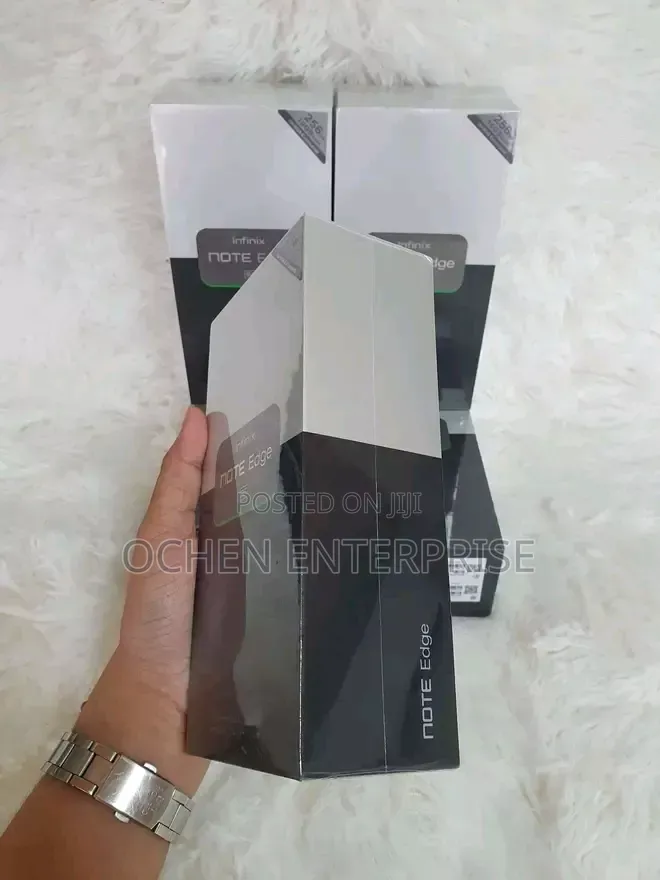 New Infinix Note Edge 256 GB Gray