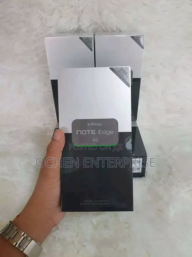 New Infinix Note Edge 256 GB Gray