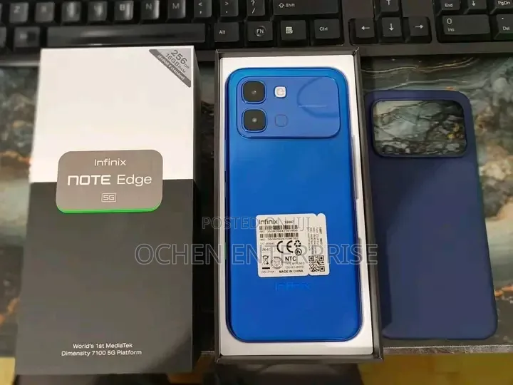 New Infinix Note Edge 256 GB Blue