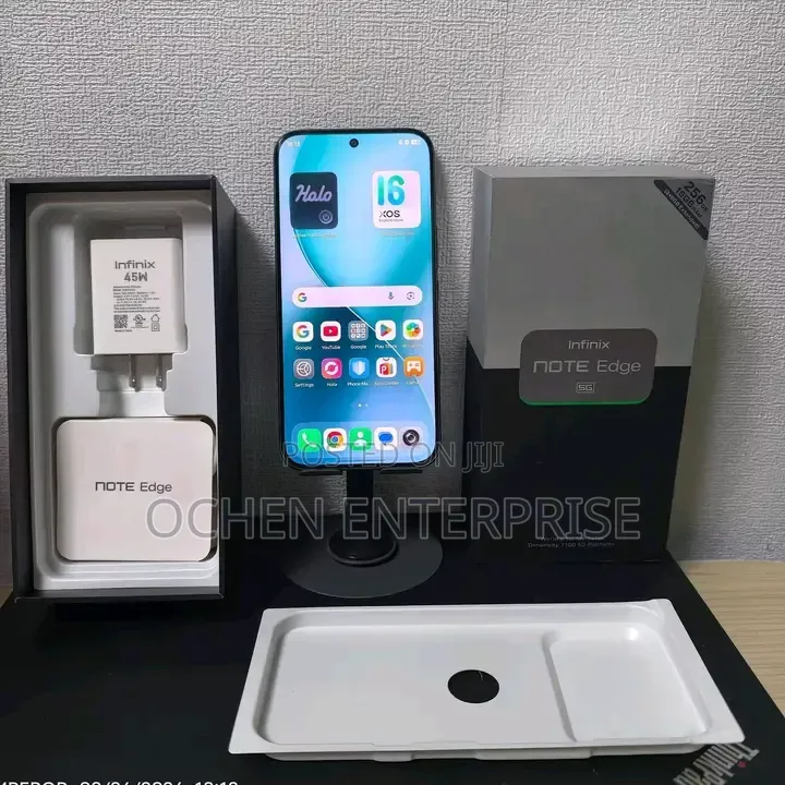 New Infinix Note Edge 256 GB Blue