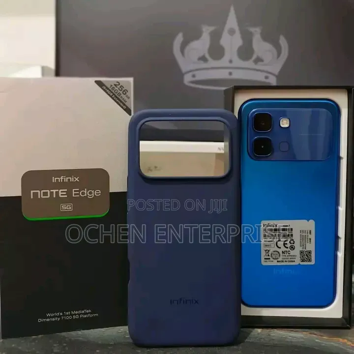 New Infinix Note Edge 256 GB Blue