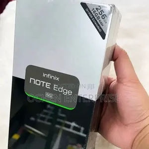 New Infinix Note Edge 256 GB Black